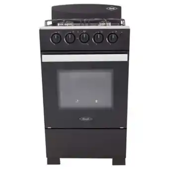 Alkosto Estufa de piso haceb 4 puestos gas natural romero 50-t negro oferta