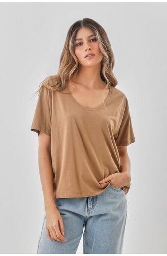 Tennis Camiseta café para mujer oferta