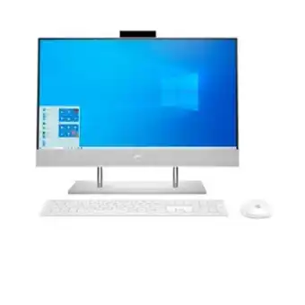 Alkosto Computador all in one hp 23,8" pulgadas dp0005la amd ryzen 3 - ram 8gb - disco hdd 1 tb + disco ssd 256 gb - plata natural oferta