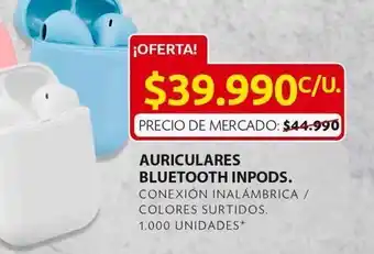 Ara Auriculares bluetooth inpods oferta
