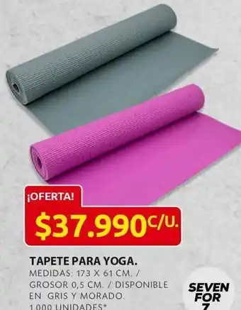 Ara Tapete para yoga oferta