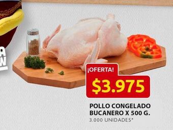Ara Pollo congelado bucanero x 500g oferta