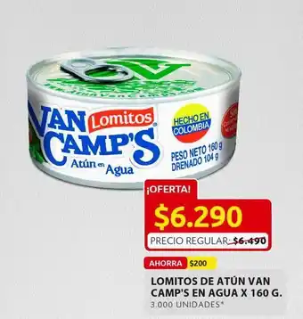 Ara Lomitos de atún van camps x 160g oferta