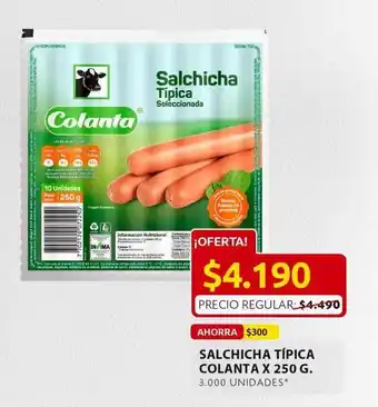 Ara Salchichas colanta x 250g oferta