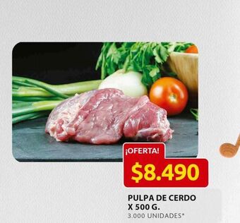 Ara Pulpa de cerdo x 500g oferta