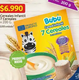 Ara Cereal infantil 7 cereales babu x 200g oferta