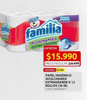 Ara Papel higiénico familia x 12 rollos oferta