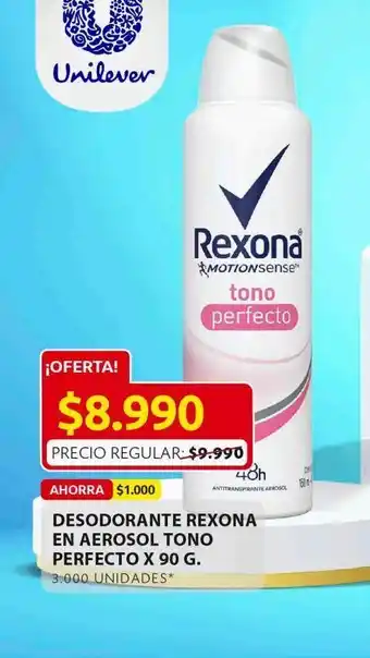 Ara Desodorante spray rexona x 90g oferta