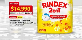 Ara Detergente rindex x 3000g oferta