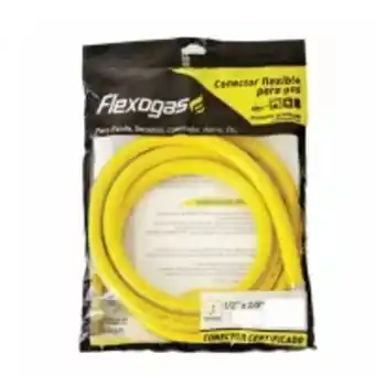 Easy Conector amarillo gas natural t2 3/8 pulgada x 200 centimetros oferta