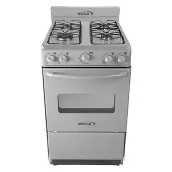 Electrojaponesa Estufa de piso abba 20" gas natural 4 puestos gris - at 101-1n g oferta