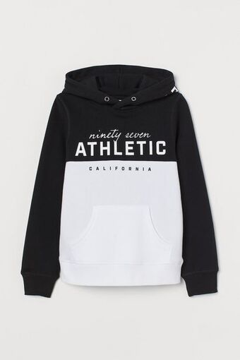 H&M Sudadera con capucha y motivo oferta