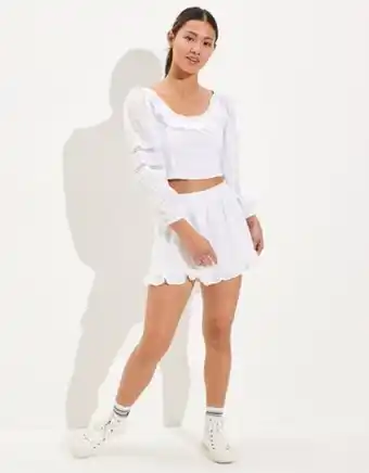 Short runner ae con boleros de tiro alto