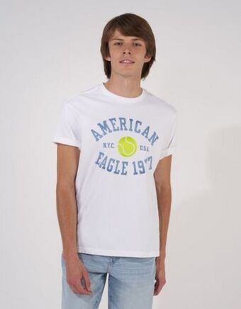American Eagle Camiseta gráfica ae ultra suave oferta