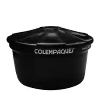 Easy Tanque agua bajito 500 litros negro colempaques oferta