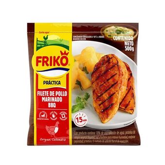 Merqueo Filete de pechuga de pollo friko marinado bbq oferta