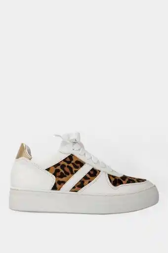 Vélez Tenis deportivos alpes de cuero para mujer animal print oferta