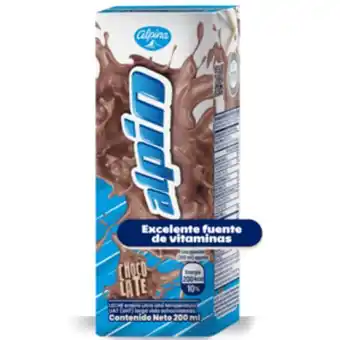 La Rebaja Leche saborizada alpin chocolate oferta