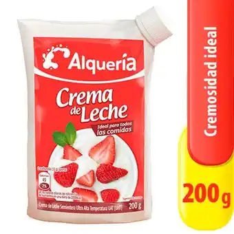 Super Inter Alqueria crema de leche oferta