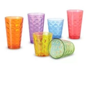 Easy Set 6 vasos color alto oferta