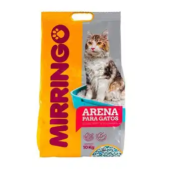 Merqueo Arena para gatos mirringo 10 kg oferta