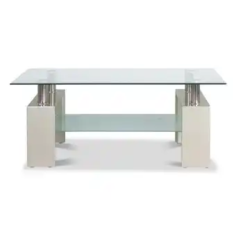 Muebles Jamar Mesa de centro sidney aluminio oro oferta