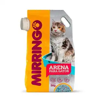 Merqueo Arena para gatos mirringo 5 kg oferta