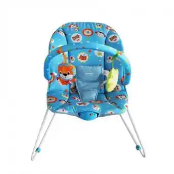 Linio Silla vibradora para bebe marca bebesit bouncer safari blue oferta