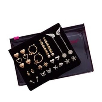 Estuche de aretes wings of love x12