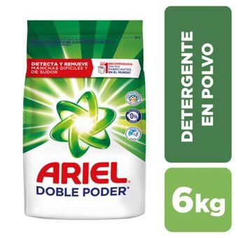 Makro Detergente polvo ariel regular 6kg oferta