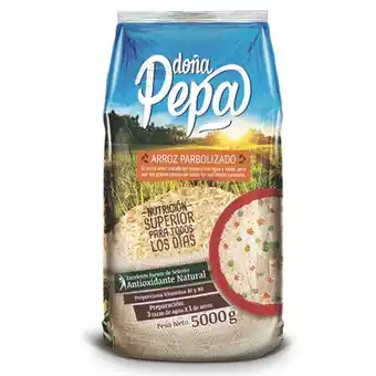 Makro Arroz parbolizado dona pepa 5000g oferta