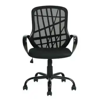 Alkosto Silla de oficina tukasa desert negra oferta