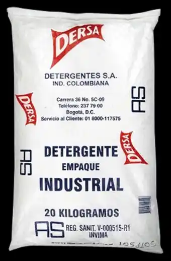 Makro Detergente polvo as 20kg oferta