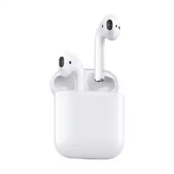 Alkosto Audífonos apple airpods con estuche de carga blanco oferta