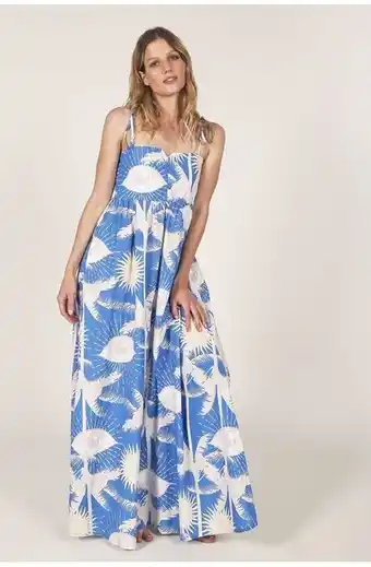Tennis Vestido largo azul oferta