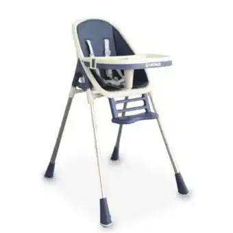 Linio Silla comedor bebe doble bandeja baby dinner bebesit-azul oferta
