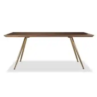 Tugó Mesa de comedor monet nogal/dorado oferta