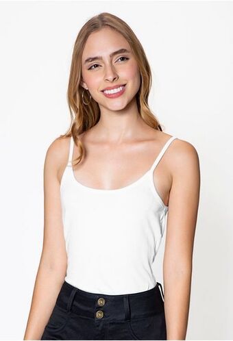 ELA Blusa básica de tiras oferta