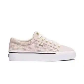 People Plays Tenis mujer keds jump kick duo suede cream oferta