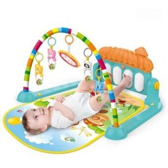 Linio Gimnasio bebe musical luces tapete piano sonajero oferta