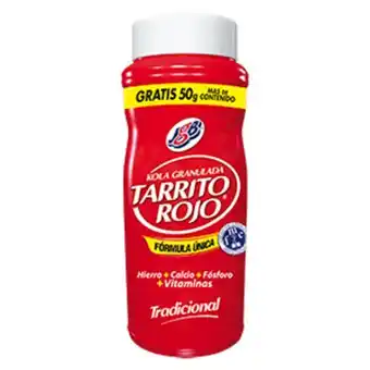 La Rebaja Oferta kola granulada tarrito rojo tradicional x 380 gr gratis 50 gr oferta
