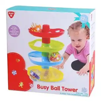 Alkosto Torre de pelotas rodantes bebé play oferta