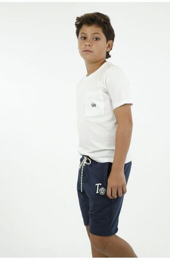 Tennis Camiseta color crudo para niño oferta