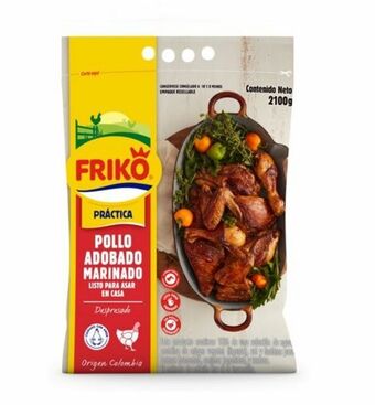 Merqueo Pollo adobado listo para asar en casa friko oferta
