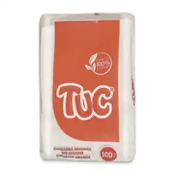 Makro Cuchara grande plastica blanca tuc 100u oferta