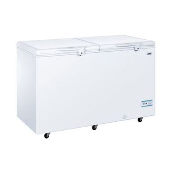 Electrojaponesa Congelador horizontal mabe 429 litros blanco alaska430bh oferta