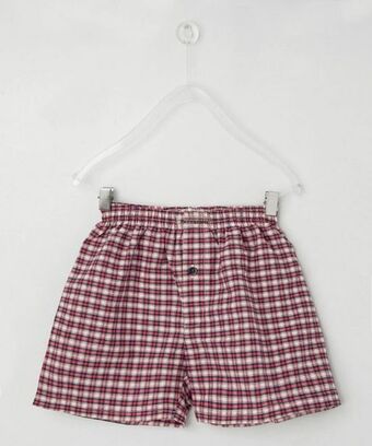 Pat Primo Pantaloncillo bóxer niño a cuadros oferta