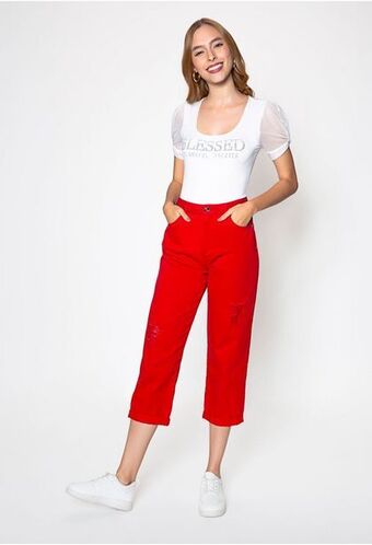 ELA Body manga corta en mesh con hotfix. oferta