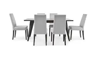Aristas Mesa comedor new oslo + 6 sillas matiz oferta