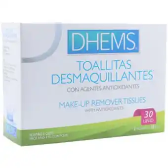 Toallitas desmaquillantes con agentes antioxidante...